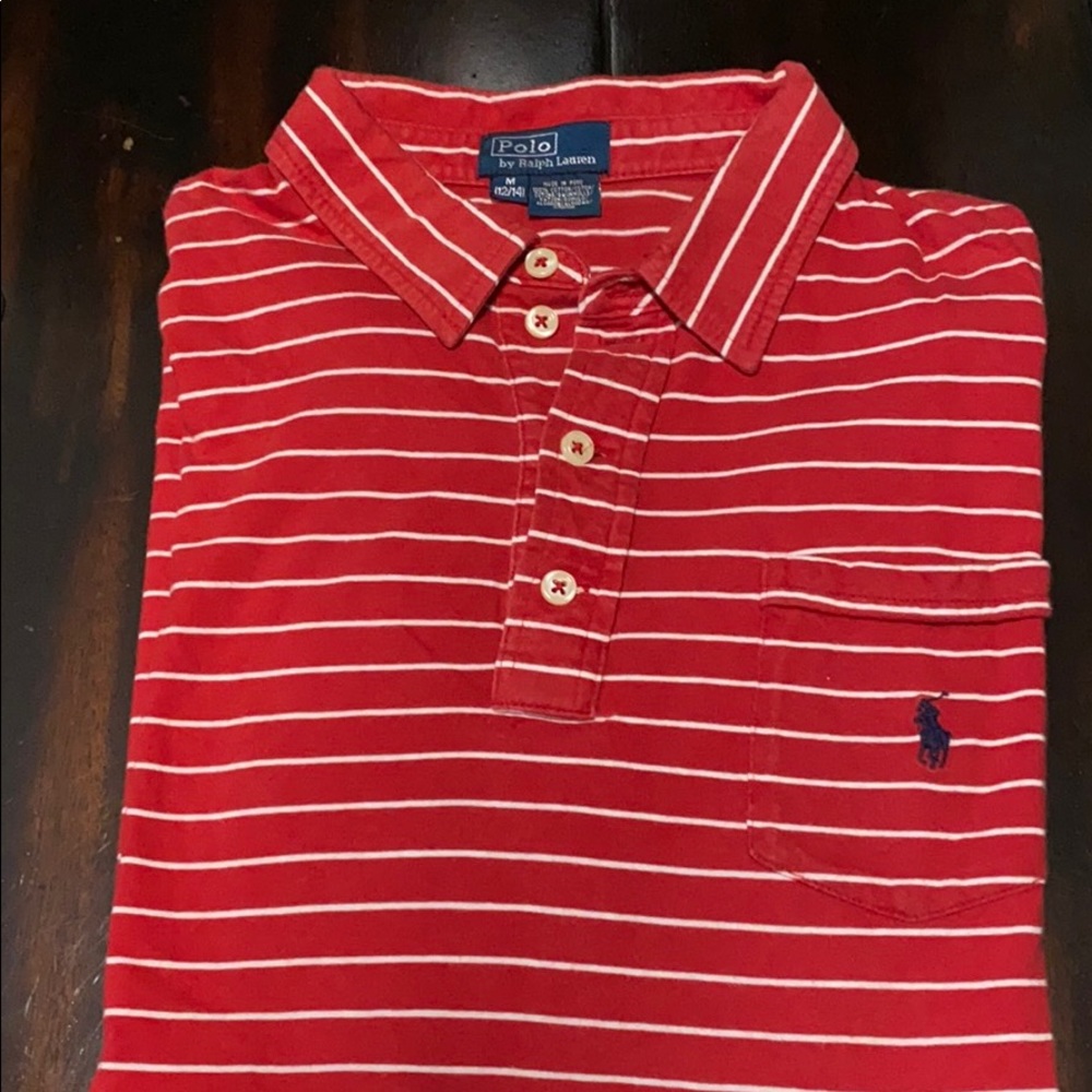 Polo striped S/S